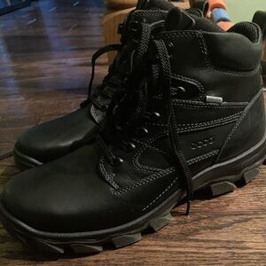 ECCO Black Outdoor Boots